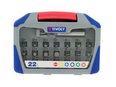COFFRET D'EMBOUTS DE VISSAGE 22PCES