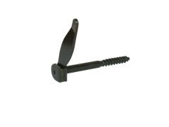 ARRET TOURNIQUET A VISSER LONGUEUR 135MM NOIR