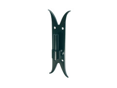 GOND PLATINE QUEUE CARPE DIAMETRE 14 40x4 HAUTEUR 220MM NOIR