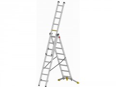 ECHELLE TRANSFORMABLE 3 PLANS 3X8 ECHELONS 2.19Mx5.95M BASE REGLABLE