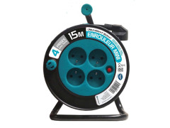 ENROULEUR ELECTRIQUE 3G1 15M BLEU COMPACT