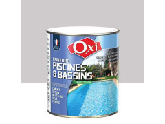 PEINTURE GRISE / PERLE PISCINE ET BASSIN RESINE SOLVANTEE 2L5