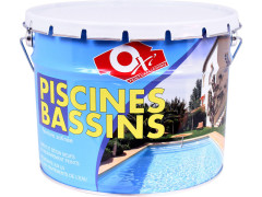 PEINTURE PISCINE ET BASSIN RESINE SOLVANTEE GRIS PERLE 10L