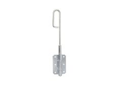 VERROU BAIONNETTE DIAMETRE 12 LONGEUR 200MM ZINGUE BLANC