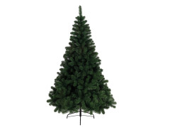 SAPIN ARTIFICIEL VERT IMPERIAL NF 210CM D137 770 BRANCHES PIED METAL