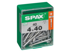 VIS TETE FRAISEE TORX 4X40MM BOITE DE 40 PIECES