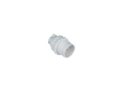 DOUILLE LUMINAIRE B22 DOUBLE BLANC