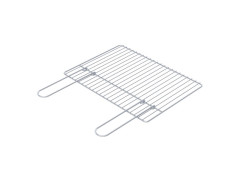 GRILLE CHROME 45,5x33CM LUXOR