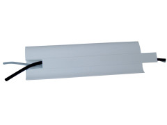 PLINTHE PVC PASS FIL 12X60X2500 MM BLANC