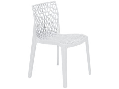 CHAISE GRUVYER BLANC