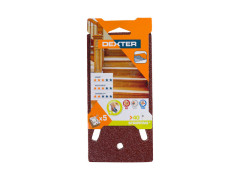 ABRASIF VIBRANTE 93X185MM GRAIN 40 LOT DE 5 DEXTER