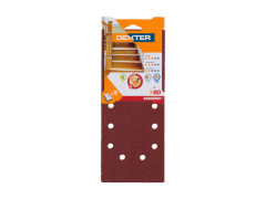 ABRASIF VIBRANTE 115X280MM GRAIN 80 LOT DE 5 DEXTER