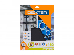 ABRASIF METAL 230X280 GRAIN 180 DEXTER 5 PCS