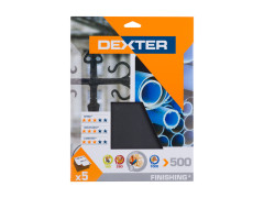 ABRASIF METAL 230X280 GRAIN 500 DEXTER 5 PCS