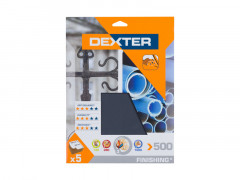 ABRASIF CARROSSERIE 230X280 GRAIN 500 DEXTER 5 PCS