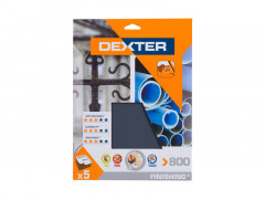 ABRASIF CARROSSERIE 230X280 GRAIN 800 DEXTER 5 PCS