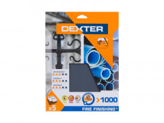 ABRASIF CARROSSERIE 230X280 GRAIN 1000 DEXTER 5 PCS