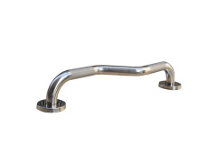 BARRE D APPUI Z 45 CM DIAMETRE 30 MM CHROME