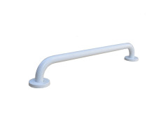 BARRE D APPUI DROITE 60 CM DIAMETRE 30MM BLANC