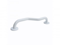 BARRE D APPUI EN Z 45 CM DIAMETRE 30 MM BLANC