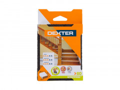 BLOC ABRASIF BOIS DOUBLE FACE 100X70 GRAIN 60 DEXTER 1 PC