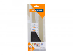 ABRASIF PLATRE 115X280 GRAIN 120 DEXTER 2 PCS