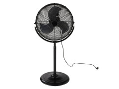 VENTILATEUR BRASSEUR D AIR SUR PIED MOGO3 120W 45CM GDE VITESSE NOIR