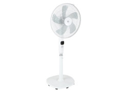 VENTILATEUR SUR PIED SILENT 25W D40CM BLANC