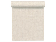PAPIER PEINT VINYLE INTISSE UNI GINKGO BLANC