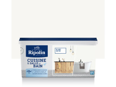 PEINTURE MURALE CUISINE ET BAIN RIPOLIN BLANC 2 LITRE