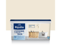 PEINTURE MURALE CUISINE ET BAIN RIPOLIN BLANC CASSE 2 LITRE