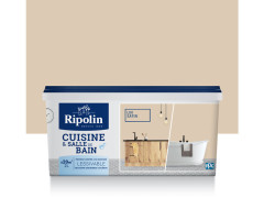 PEINTURE MURALE CUISINE ET BAIN RIPOLIN BEIGE LIN 2 LITRE
