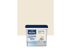 PEINTURE MURALE CUISINE ET BAIN RIPOLIN BLANC CASSE 0.75 LITRE