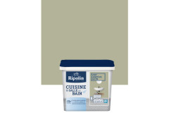 PEINTURE CUISINE ET BAINS VERT GASPESIE RIPOLIN SATIN 0.75L