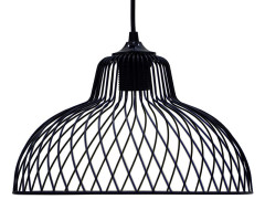 SUSPENSION SIMARS E27 60W D30 NOIR