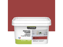 PEINTURE RENOVATION CUISINE ROUGE CARMEN 3 LUXENS 2L
