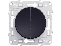 MECANISME INTERRUPTEUR VA VIENT DOUBLE ODACE ANTHRACITE