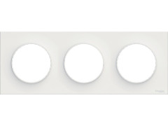 PLAQUE ODACE STYL BLANC 3 POSTE