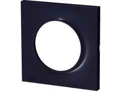PLAQUE ODACE STYL ANTHRACITE 1 POSTE