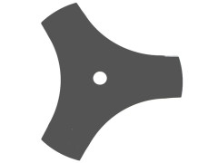 LAME DEBROUSSAILLEUSE ACIER 3DENTS DIAM. 250MM EPAISSEUR 1,6MM