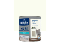 PEINTURE INTERIEURE BLANC CHAMPAGNY RIPOLIN MAT 0.5L