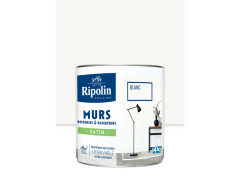 PEINTURE RIPOLIN SATIN BLANC 0.5L