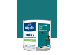 PEINTURE RIPOLIN SATIN BLEU POP 0.5L