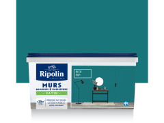 PEINTURE RIPOLIN SATIN BLEU POP 2.5L