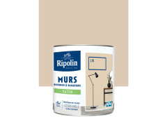 PEINTURE RIPOLIN SATIN BEIGE LIN 0.5L