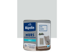 PEINTURE RIPOLIN MAT GRIS SOURIS 0.5L