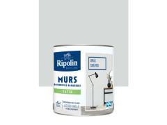 PEINTURE RIPOLIN SATIN GRIS SOURIS 0.5L