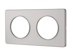 PLAQUE DOUBLE LISERE ODACE ALU