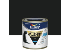 LAQUE GLYCERO DULUX VALENTINE NOIR MAT 0,5L