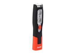 BALADEUSE RECHARGEABLE 200/20LM IP44 NOIR ET ROUGE XANLITE